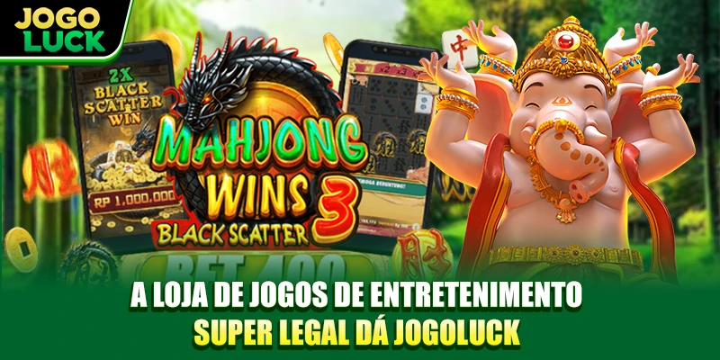 A loja de jogos de entretenimento super legal dá JOGOLUCK A loja de jogos de entretenimento super legal dá JOGOLUCK