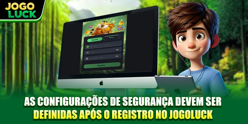 As configurações de segurança devem ser definidas após o registrar JOGOLUCK As configurações de segurança devem ser definidas após o registrar JOGOLUCK