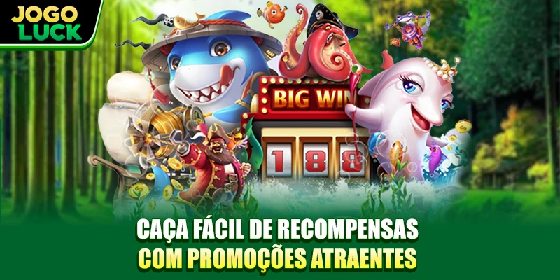 Caça fácil de recompensas com promoções atraentes Caça fácil de recompensas com promoções atraentes