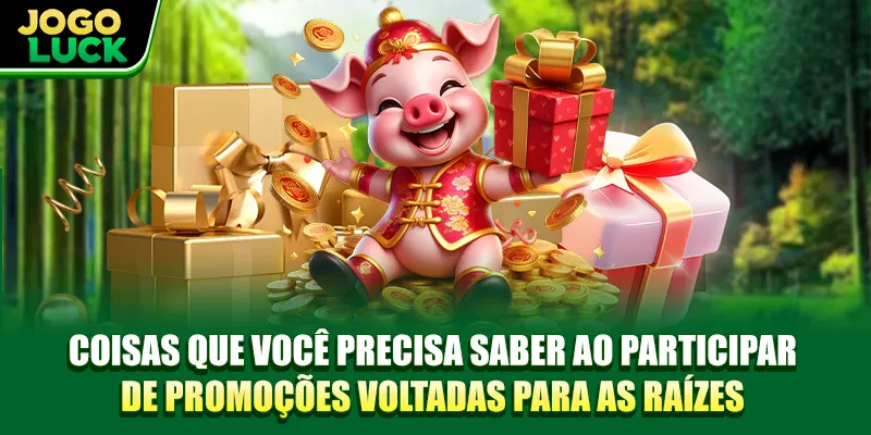 Coisas que você precisa saber ao participar de promoções voltar às raízes Coisas que você precisa saber ao participar de promoções voltar às raízes