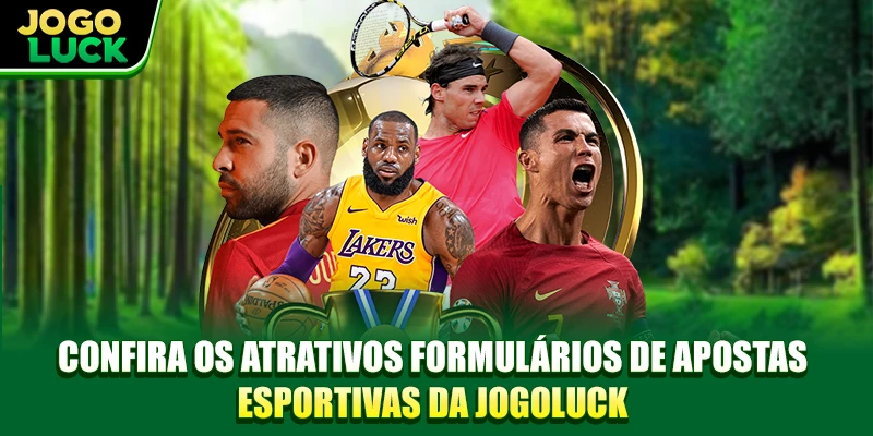 Confira os atrativos formulários de apostas esportivas da JOGOLUCK Confira os atrativos formulários de apostas esportivas da JOGOLUCK