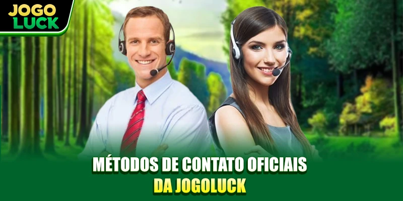Métodos de contato oficiais da JOGOLUCK Métodos de contato oficiais da JOGOLUCK