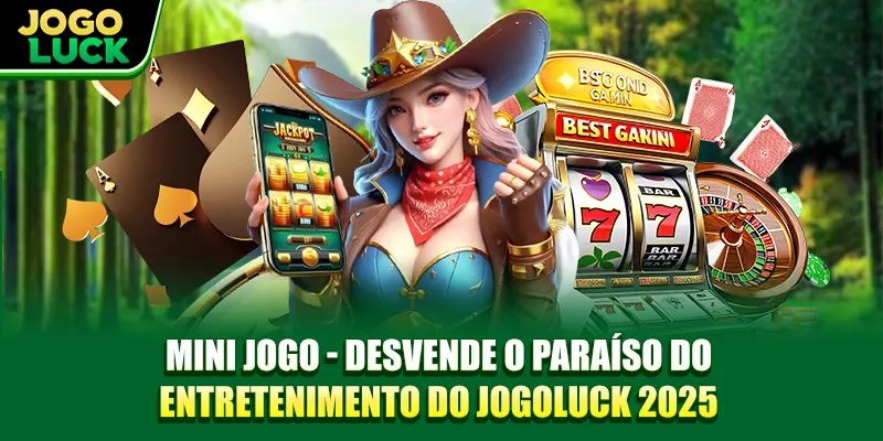 Mini Game - Desvende o paraíso do entretenimento do JOGOLUCK 2025