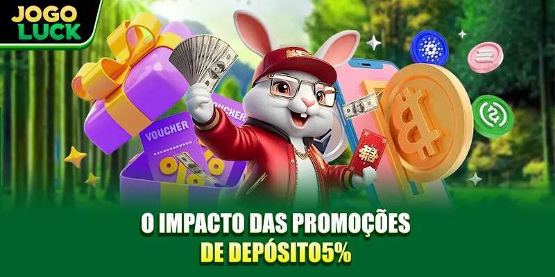O impacto das Promoção de Depósito 5% O impacto das Promoção de Depósito 5%