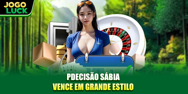 Uma decisão inteligente vence em grande estilo Uma decisão inteligente vence em grande estilo