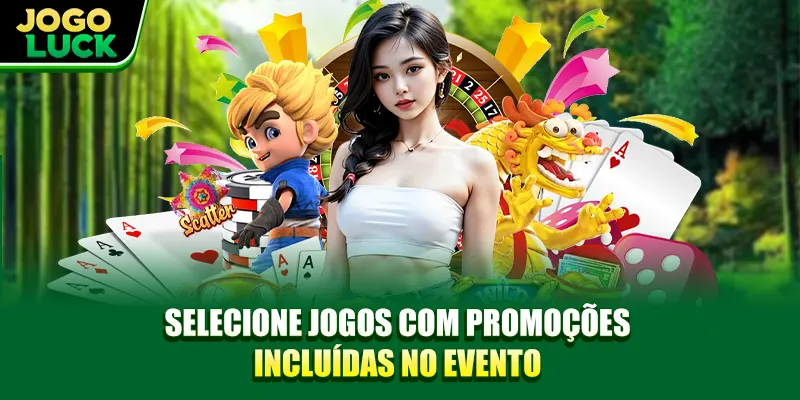Escolha os jogos com promoções incluídas no evento Escolha os jogos com promoções incluídas no evento