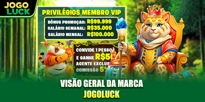Visão geral da marca JOGOLUCK