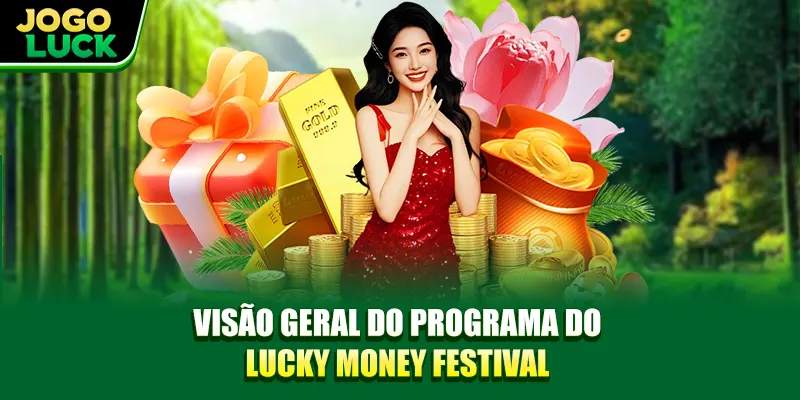 Visão geral do programa do Lucky Money Festival Visão geral do programa do Lucky Money Festival