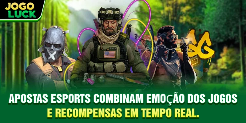 Apostas eSports combinam emoção dos jogos e recompensas em tempo real