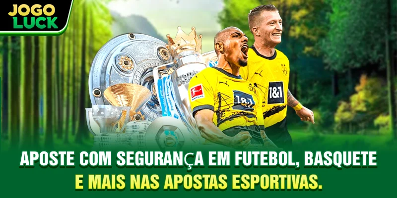 Aposte com segurança em futebol, basquete e mais nas apostas esportivas