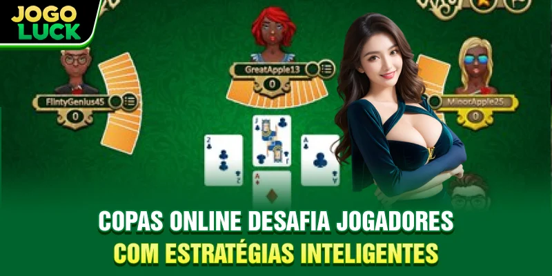 Copas Online desafia jogadores com estratégias inteligentes