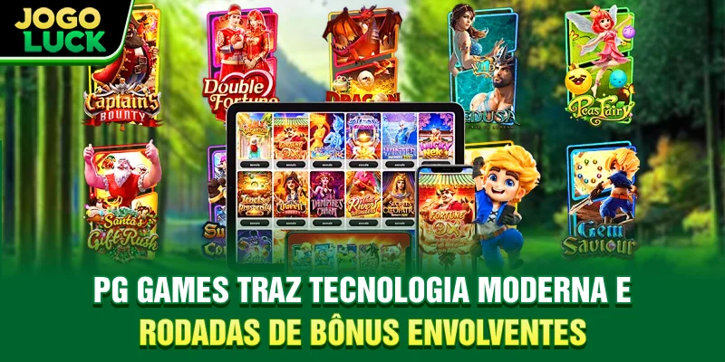 PG Games traz tecnologia moderna e rodadas de bônus envolventes