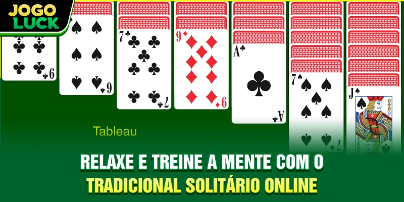 Relaxe e treine a mente com o tradicional Solitário Online