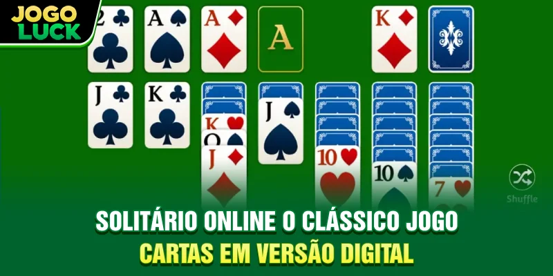 Solitário Online - O Clássico Jogo Cartas em Versão Digital