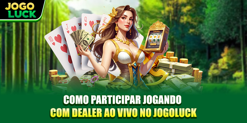 Como participar jogando com dealer ao vivo no Jogoluck Como participar jogando com dealer ao vivo no Jogoluck