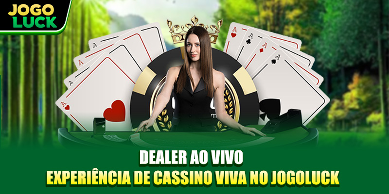 Dealer Ao Vivo - Experiência De Cassino Viva No Jogoluck