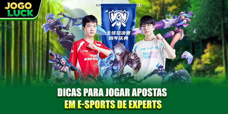 Dicas para jogar apostas em E-sports de experts