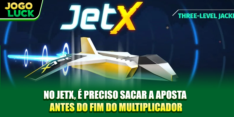 No JetX, é preciso sacar a aposta antes do fim do multiplicador