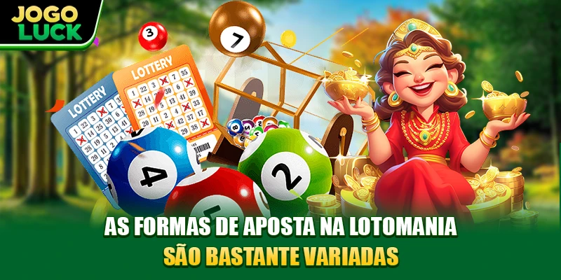 As formas de aposta na Lotomania são bastante variadas