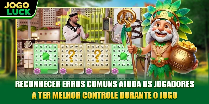 Reconhecer erros comuns ajuda os jogadores a ter melhor controle durante o jogo